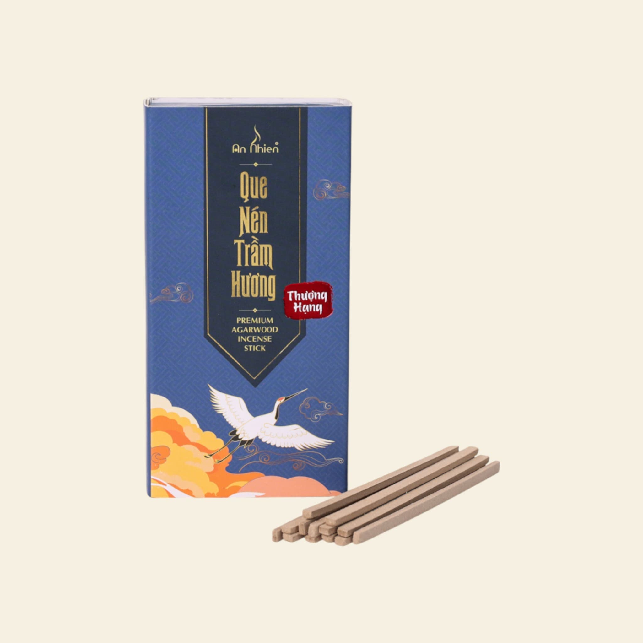 Que Nén Trầm Hương - Thượng Hạng - Hộp 42 que