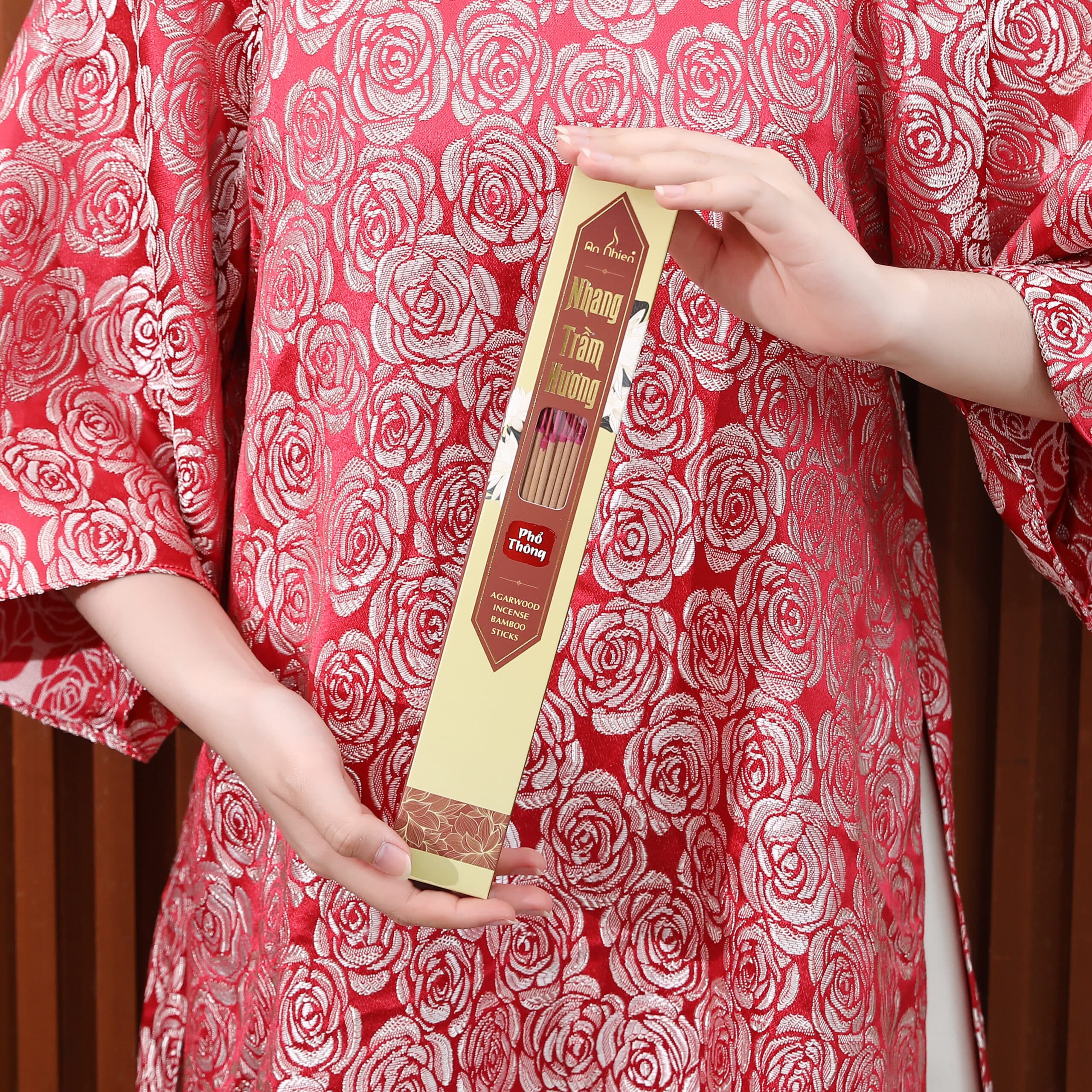 (QT) Nhang Trầm Hương - Phổ Thông - 30cm - Hộp 80 que 3